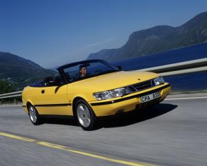 Saab 900 SE Turbo Convertible 1993 года